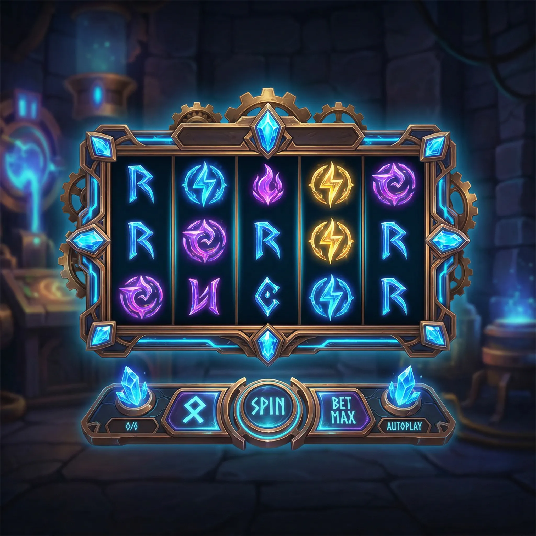 Caça-níqueis online mgmbet com tema místico